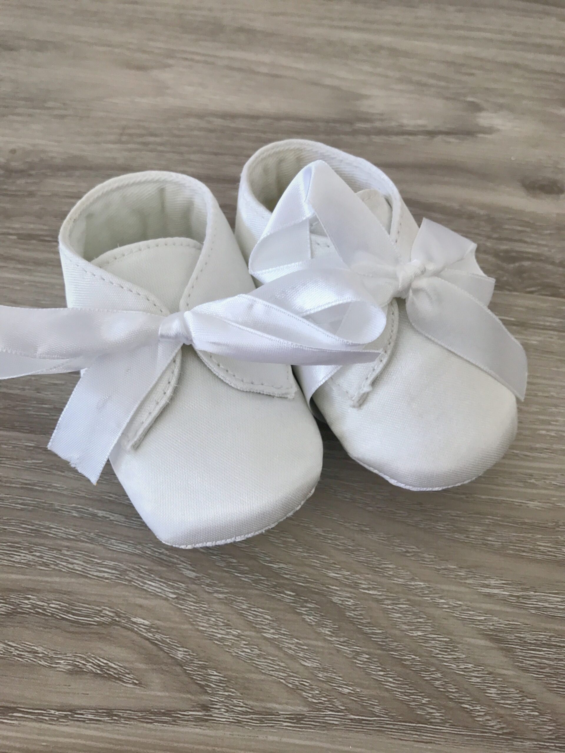 Baby boy white on sale booties